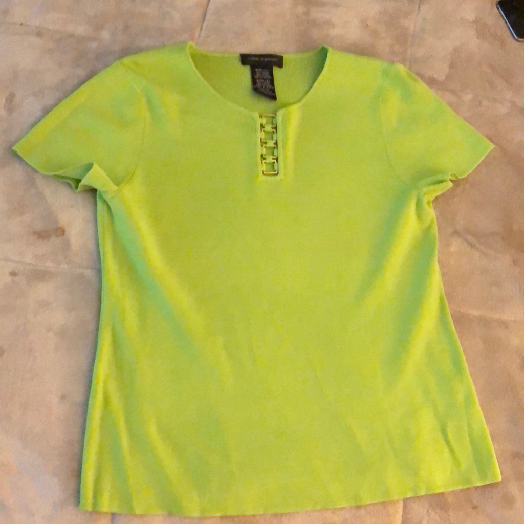 Lime Green Top